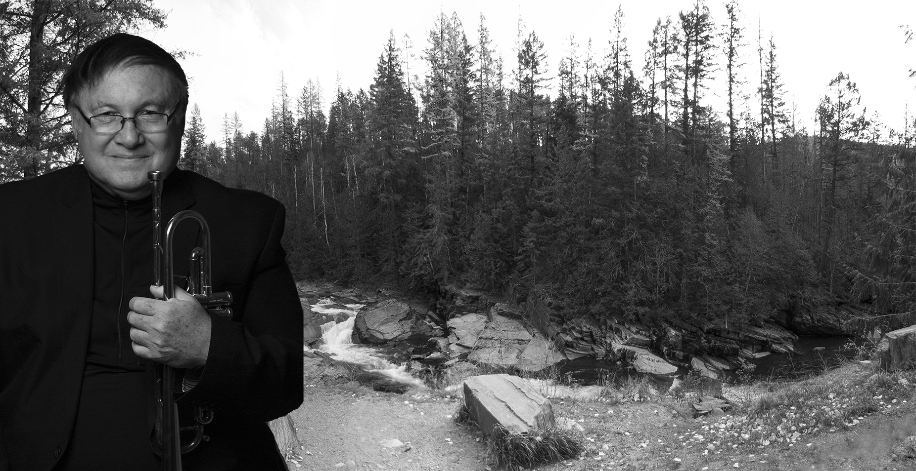 Doug Higgins at the Yaak Falls